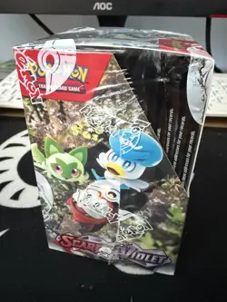 Pokemon TCG Scarlet and Violet Base Set Half Booster Box, 18 Boosters, Sealed - Image 3