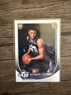 Ace Bailey 2025-26 Bowman Chrome Rookie Card 3 Card Lot - Image 4