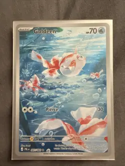 Pokemon TCG Goldeen 087/084 PBL Holo Full Art Rare English 2026 - Image 1