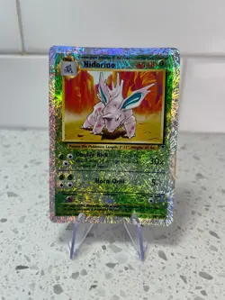 Nidorino 56/110 Reverse Holo Legendary Collection Pokemon Card DMG - Image 1