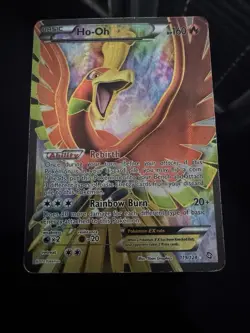 Pokemon Ho-Oh EX 119/124 Holo Card 2012 Pokemon-EX English (HP) - Image 1