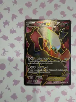 Pokemon TCG Darkrai EX XY Breakpoint Holo Full Art Ultra Rare Card 118/122 NM - Image 3