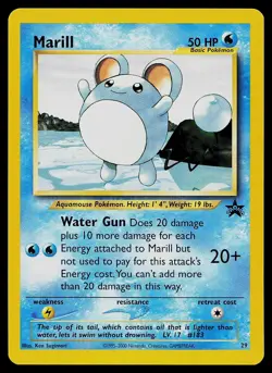 Pokemon Card - Marill Wotc Black Star Promo 29 Promo - Image 1