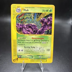 Pokemon Card-Muk -H17/H32-Acquapolis-Holo-ENG-Light Played LP -j - Image 1