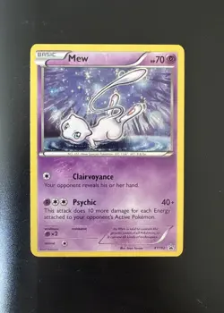 Pokemon Mew TCG Black Star Promos XY192 Holo Promo Card - Image 1