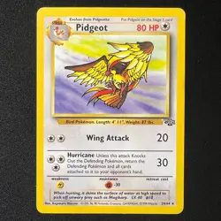 Pidgeot - 24/64 - Pokemon Jungle Unlimited Rare Card WOTC LP - Image 1