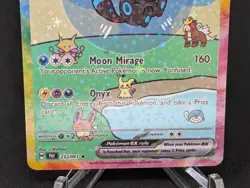 BUBBLE SHINY UMBREON EX POKEMON CARD * FAN ART * MEW FRIENDS Paldean 232/091 - Image 3