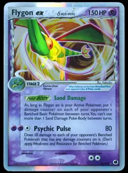 Flygon EX #92/101 DMG Dragon Frontiers Pokemon Card - Image 1
