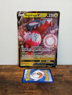 REGIDRAGO V & REGIELEKI V SWSH280 SWSH281 Promo Pokemon Cards JUMBO Oversized - Image 2