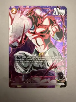 Majin Buu : Evil FB04-091 Alt Art WINNER Foil Dragon Ball Super Card Game | NM - Image 1