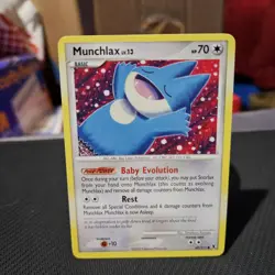 Munchlax Pokemon TCG Rising Rivals Non-Holo Common Card #69/111 - Image 1