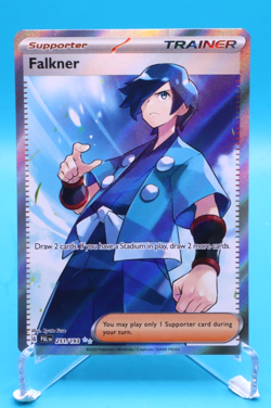 Pokemon Falkner 251/193 Ultra Rare Full Art Holo Trainer Card NM - Image 1