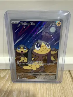 Helioptile 143/132 Holo Illustration Rare Mega Evolution Pokemon Card - Image 1