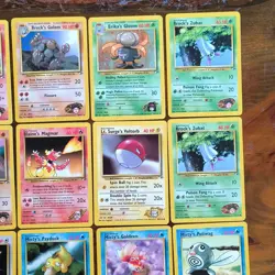 Pokemon TCG Gym Heroes Unlimited Non- Holo Lot . 20 Cards.. - Image 3