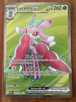 Pokemon TCG Lurantis ex 096/084 Me05: Pitch Black Ultra Rare NM Card - Image 1