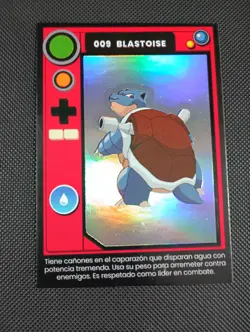 2025 Full House Blastoise Silver Foil 009 Pokemon Card Collectible Card Peru - Image 1