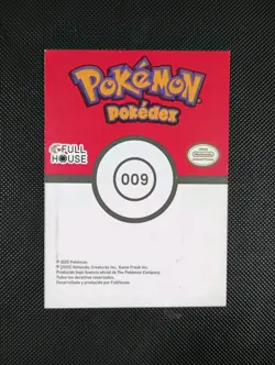 2025 Full House Blastoise Silver Foil 009 Pokemon Card Collectible Card Peru - Image 2
