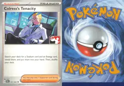 COLRESS'S TENACITY (COSMOS HOLO) 057/064 PRIZE PACK SERIES CARDS POKEMON NM - Image 3