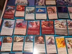 MTG Commander Risona Asari Commander,Samurai Red/White Deck Fully Sleeved - Image 4