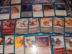MTG Commander Risona Asari Commander,Samurai Red/White Deck Fully Sleeved - Image 5