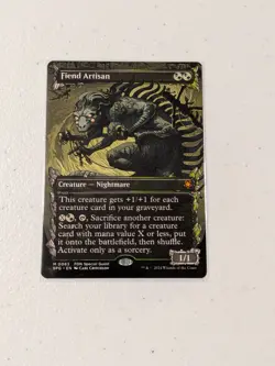 MTG Fiend Artisan (Showcase) Special Guests NM - Image 1