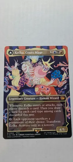 Kefka, Court Mage Final Fantasy Borderless Mythic Rare - Image 1