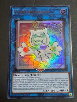 Yugioh Yummy Snatchy JUSH-EN022 Ultra Rare 1st Ed NM - Image 1