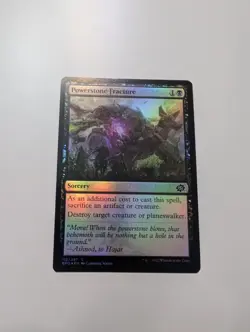 MTG - Powerstone Fracture (Foil) - The Brothers' War (BRO) NM/M Condition - Image 1