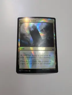 MTG - Command Tower (Ripple Foil) - Commander: Modern Horizons 3 NM/M Condition - Image 1