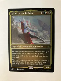 1x - Elsha of the Infinite - ETCHED FOIL #492 - Double Masters 2022 - NM MTG - Image 1