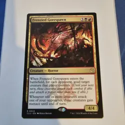 Frenzied Gorespawn Ravnica: Clue Edition Regular Rare Magic MTG #0032 - Image 1