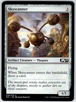 Skyscanner 238 Common Core Set 2021 Magic: The Gathering Near Mint - Image 1