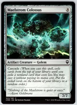 Maelstrom Colossus 322 Common Commander Legends Magic: The Gathering Near Mint - Image 1