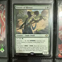Wizards of the Coast MTG Fanatic of Rhonas MH3 Rare Regular Creature 152 EN 2024 - Image 1