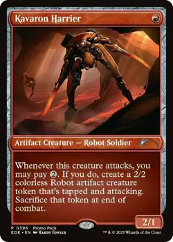 Kavaron Harrier - Foil - Promo Pack Light Play, English Magic the Gathering MTG - Image 1