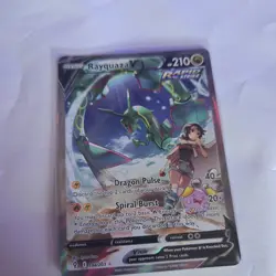 Rayquaza V Alt Art Full Art Ultra Rare Holo 194/203 Evolving Skies 2021 EN - Image 2