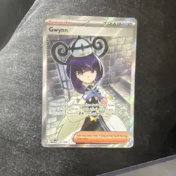 Gwynn Ultra Rare Full Art Holo - ME05: Pitch Black 109/084 - Pokemon TCG NM - Image 1