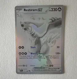 Pokemon TCG Reshiram ex 173/086 SV: White Flare Full Art White Rare 230 HP - Image 1
