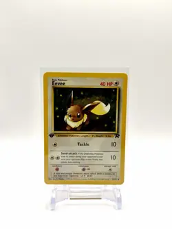 Eevee 55/82 - Team Rocket 1st Edition Rare Regular Eng 40 HP 2000 WOTC - LP - MP - Image 1