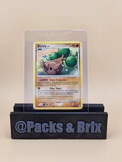 Bonsly LV.6 2007 Pokemon Diamond & Pearl Common 71/130 TCG DMG - Image 1