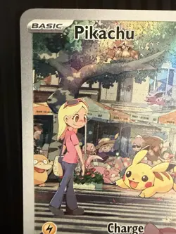 Pikachu 173/165 Illustration Rare 151 Pokemon Holo Near Mint - Image 2