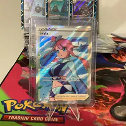 The Pokemon Company Skyla 072/072 Shining Fates Ultra Rare Full Art Holo Eng - Image 1
