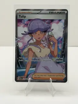 Tulip 244/182 HOLO Ultra Rare Paradox Rift Pokemon NM - Image 1