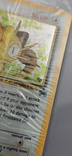 Meowth 10 Pokemon Game Boy WOTC Black Star Promo - Sealed - small crease - Image 3