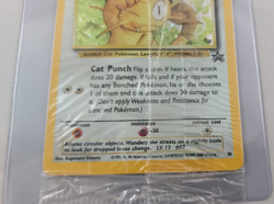 Meowth 10 Pokemon Game Boy WOTC Black Star Promo - Sealed - small crease - Image 4