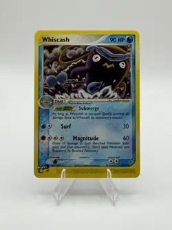 Pokemon TCG Whiscash 48/97 EX Dragon Tomokazu Komiya e-Reader NM - Image 1