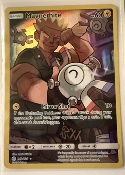 Magnemite 242/236 Secret Rare Cosmic Eclipse Pokemon Holo Near Mint - Image 1