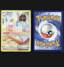 Altaria GG19/GG70 Holo Crown Zenith Galarian Gallery Pokemon NM - Image 3