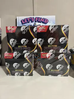 3x Pokemon Pitch Black Booster Box Brand New Sealed 36 Packs - Image 1