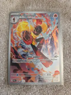 Pokemon TCG Armarouge Pitch Black Illustration Rare 86/84 - Image 1